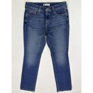Levis 505 Jeans Womens 8M (29x32) Blue Straight Medium Wash Denim Mid Rise